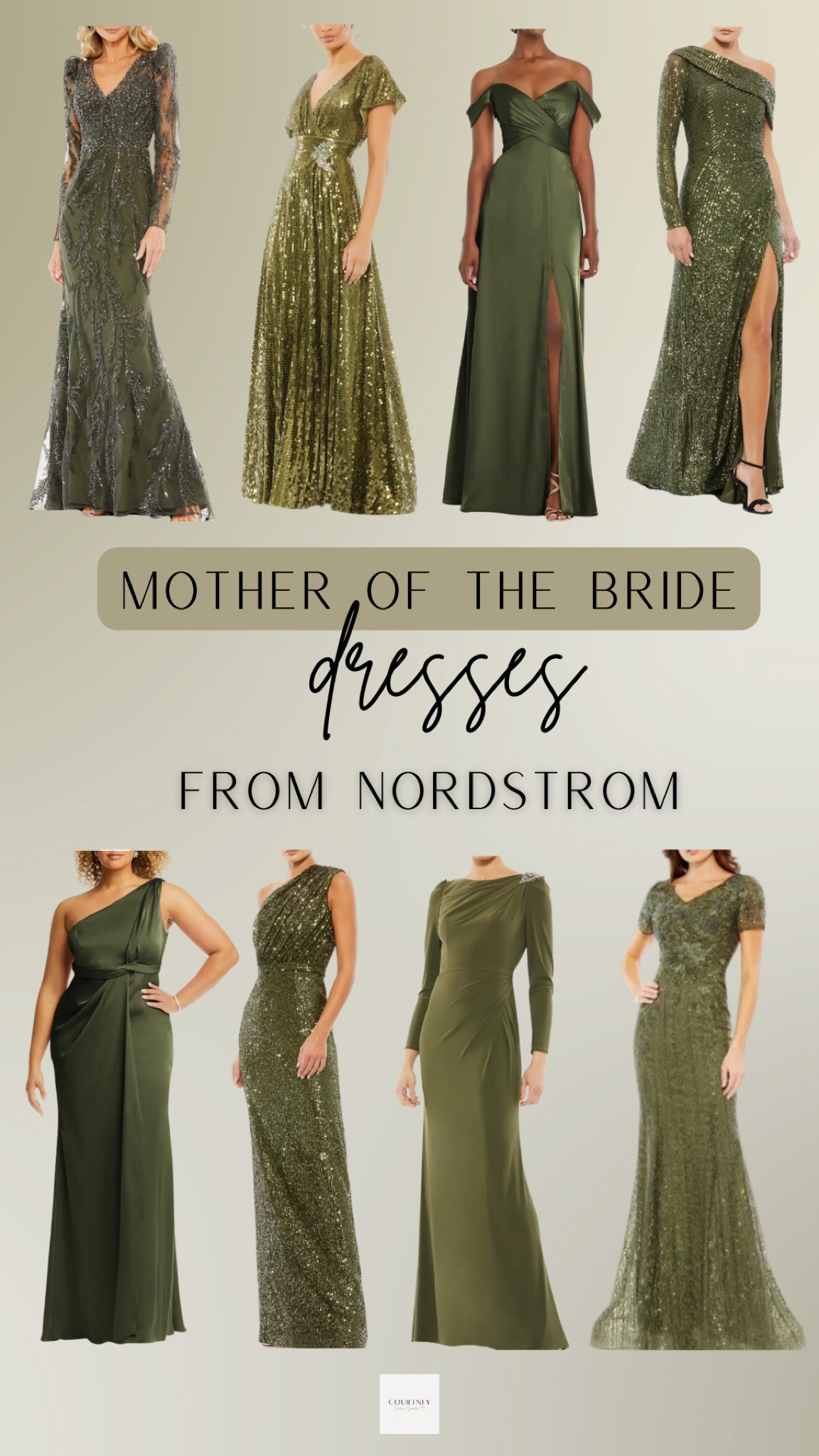 olive green mother of the bride dresses